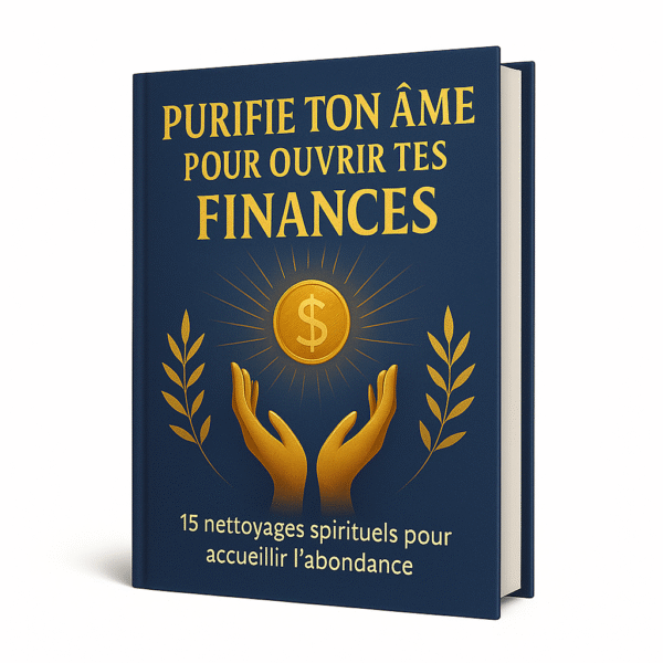 Purifie ton âme pour ouvrir tes finances – 15 nettoyages spirituels pour accueillir l’abondance (Guide PDF)