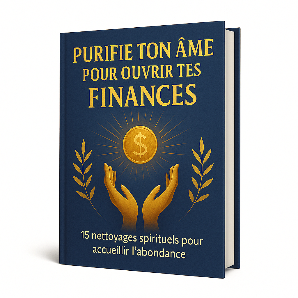 Purifie ton âme pour ouvrir tes finances – 15 nettoyages spirituels pour accueillir l’abondance (Guide PDF)